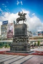 Monument to King Alexander Karadjordjevic in Nis Royalty Free Stock Photo